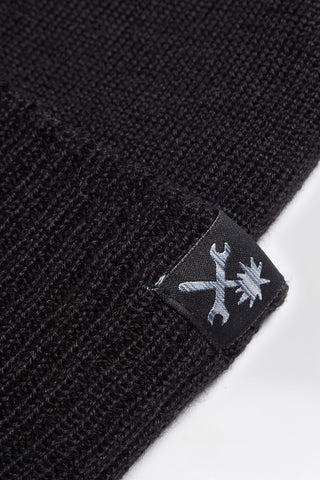 Beanie side detail