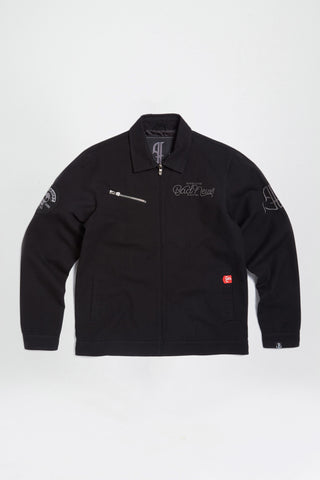 100% cotton workwear black jacket - 
