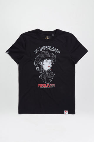 Heartbreaker black tee front