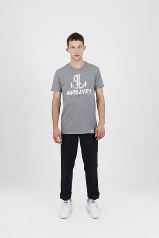 grey logo NL tee men