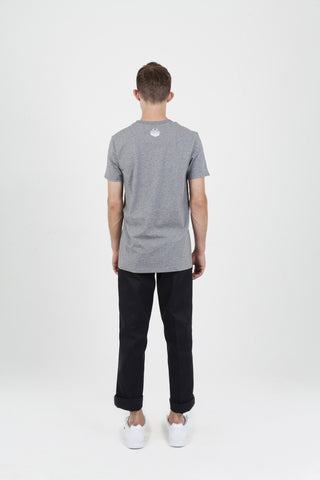 grey logo nl tee men