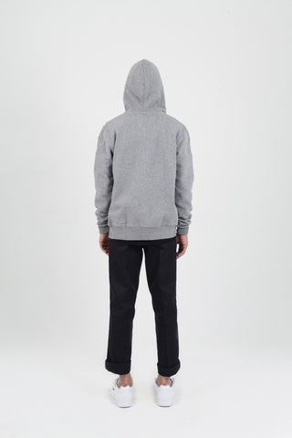 plain grey hoodie men