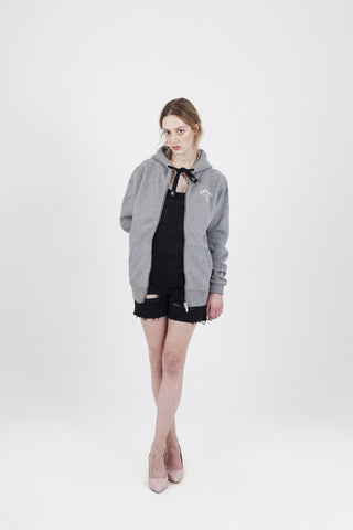 plain grey hoodie men