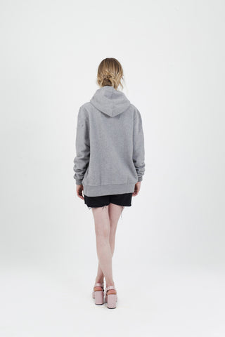 plain grey hoodie women