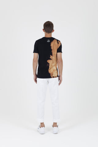 slacker black tie dye men back